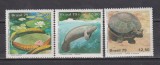 BRAZILIA FAUNA MARINA 1979 MI: 1709-1711 MNH, Nestampilat