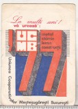 Bnk cld Calendar de buzunar - 1977 - UCMB