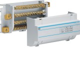 Bloc distributie repartitor 4P 160A 3x35+8x16 Hager KJ01D