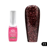 Ojă semipermanentă Red Flush Disco 8 ml, 11