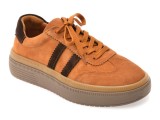 Pantofi sport GRYXX maro, BL5754, din piele intoarsa