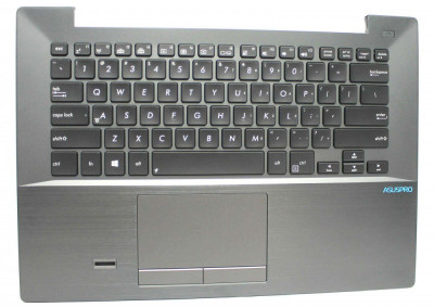 Carcasa superioara cu tastatura iluminata palmrest Laptop, Asus, PRO B451, B451J, B451JA, 90NB06U1, US foto