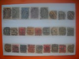 HOPCT LOT NR 654 GERMANIA REICH -STAMPILOGRAFIE DEOSEBITA -26 TIMBRE VECHI-STAMPILAT