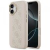 Husa MagSafe pentru Apple iPhone 17, Guess, 4G Stripe, Roz