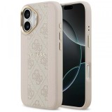 Husa MagSafe pentru Apple iPhone 17, Guess, 4G Stripe, Roz