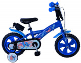 Bicicleta pentru baieti Disney Stitch, 12 inch, culoare albastru, frana de mana PB Cod:31282-DR