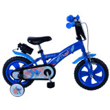 Bicicleta pentru baieti Disney Stitch, 12 inch, culoare albastru, frana de mana PB Cod:31282-DR