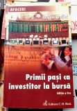Primi pasi ca investitor la bursa - Ileana Vrejba