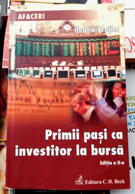 Primi pasi ca investitor la bursa - Ileana Vrejba foto