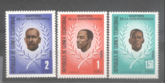 Equatorial Guinea 1979 Independence fighters Mi.1603-05 MNH A.062 foto