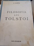 V. Harea - Filosofia lui Tolstoi