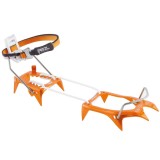 Colțari Alpinism Ușori PETZL Leopard Leverlock Fil, 10 Puncte, Aluminiu, Schi de Tură, Compatibili Bocanci cu Rame