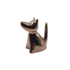 Statueta decorativa, Caine, Auriu, 7 cm, DV02702.1