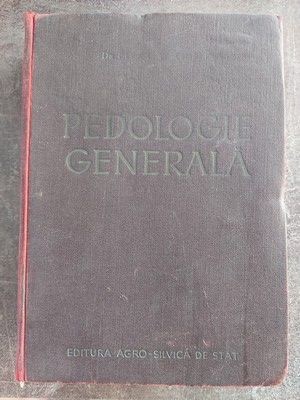 Pedologie generala- Const. D. Chirita foto