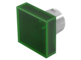 Lentilă pentru buton 16mm verde