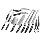 Set 13 Cutite Profesionale Miracle Blade: Friptura, Transat, Filetat, Branza, Legume, Inox