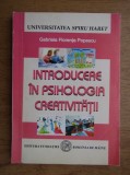 Gabriela Florenta Popescu - Introducere in psihologia creativitatii