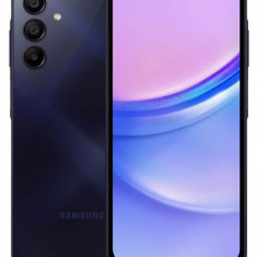 Telefon Mobil Samsung Galaxy A15, Procesor Mediatek Helio G99 Octa-Core, Super AMOLED Touchscreen 6.5inch, 4GB RAM, 128GB Flash, Camera Tripla 50+5+2M