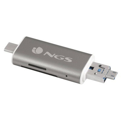 Cititor de carduri 5in1 Type C micro USB 2.0 NGS foto