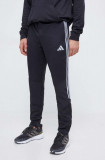 Adidas Performance pantaloni de antrenament Tiro 23 Competition Winterized culoarea negru, cu imprimeu