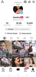 Cont TikTok cu 9.9k urmaritori - regiunea uk