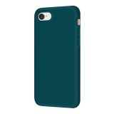 Husa compatibila cu apple iphone se 3 2022, camera ultra safe, interior cu microfibra, htpmag, green