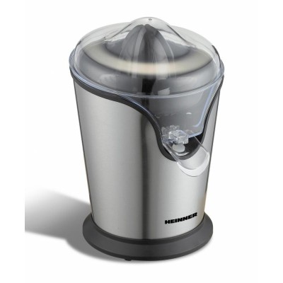 Storcator de citrice Heinner, 100 W, 250 ml, inox, sita plastic, Argintiu foto