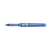 Cumpara ieftin Roller reincarcabil V5 Hi-Tecpoint Pilot 0.5 mm varf fin Roller reincarcabil Pilot V5 Hi-Tecpoint 0.5 mm albastru