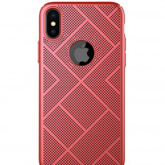 Husa Telefon Nillkin, iPhone Xs, Air Case, Red