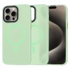Husa MagSafe pentru Apple iPhone 15 Pro Max, Techsuit, HaloFrost, Verde Deschis