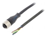 Cablu de conectare M12 5 PIN drept 5m 24VAC 4A