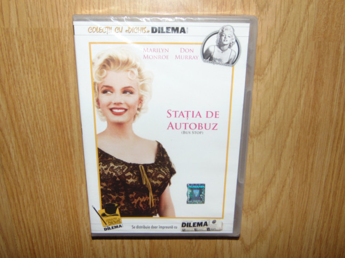 Statia de autobuz Dvd -Marilyn Monroe ,Don Murray -Sigilat