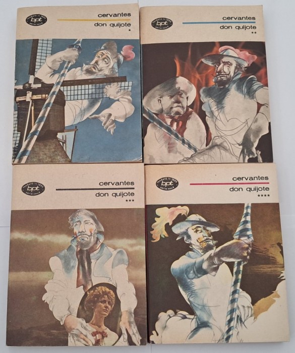 Miguel de Cervantes - Don Quijote (4 volume)