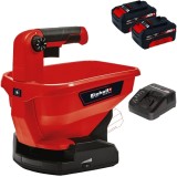 Einhell GE-US 18 Li PXC + Twinpack + 4514095 - Insamantator 3.3 l + Set 2 acumulatori si incarcator Li-Ion 18 V 4 Ah