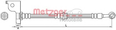 Conducta / cablu frana HYUNDAI SANTA FE I (SM) (2000 - 2006) METZGER 4110138 foto
