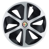 Cumpara ieftin Set 4 capace roti Roco Gri-Negru R17 pentru gama auto Alfa Romeo, Autohelix MSA