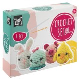 Set creativ de crosetat, Animale, Craft Sensations