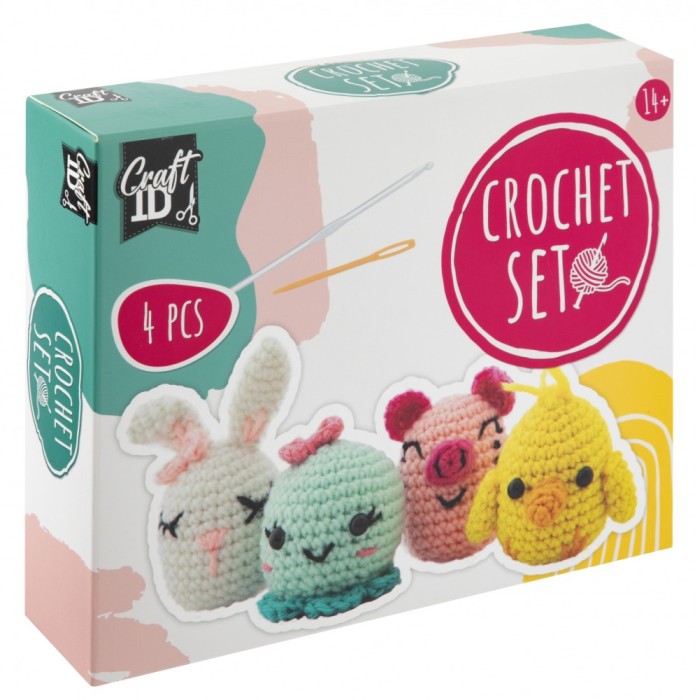 Set creativ de crosetat, Animale, Craft Sensations