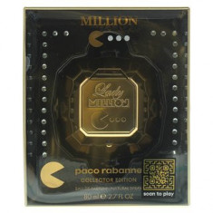 Paco Rabanne Lady Million Pacman Collector Edition Eau de Parfum femei 80 ml foto