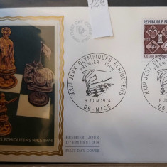Colectie carti postale First Day Cover (FDC) Franta - 166 bucati