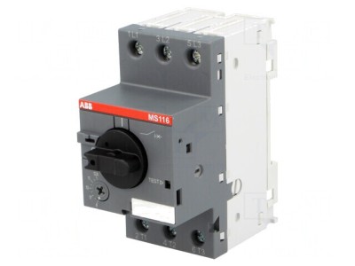 &amp;Icirc;ntrerupător Motor 5,5kW 208-690VAC DIN IP20 foto