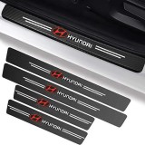 Set protectii prag autocolante Carbon - HYUNDAI
