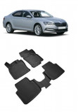 Cumpara ieftin Set covorase auto din cauciuc tip tavita SKODA SUPERB III 3D (2015-2019), Umbrella