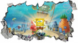 Cumpara ieftin Sticker decorativ, SpongeBob, Albastru, 90 cm, 8264ST-4, Oem
