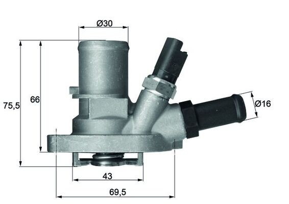 MAHLE TI 149 88 termostat,lichid racire
