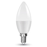 Bec economic cu LED, 7 W, 470 lm, 3000 K, soclu E14, lumina alb cald, cip Samsung, forma lumanare, General
