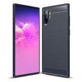 Cumpara ieftin Husa telefon Silicon Samsung Galaxy Note 10+ n975 Blue Carbon