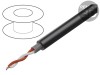 Cablu Microfon Negru 2x0,35mm2 OFC