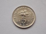 5 SEN 2005 MALAYSIA-XF, Asia