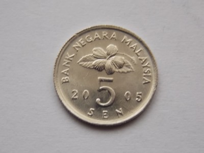 5 SEN 2005 MALAYSIA-XF foto